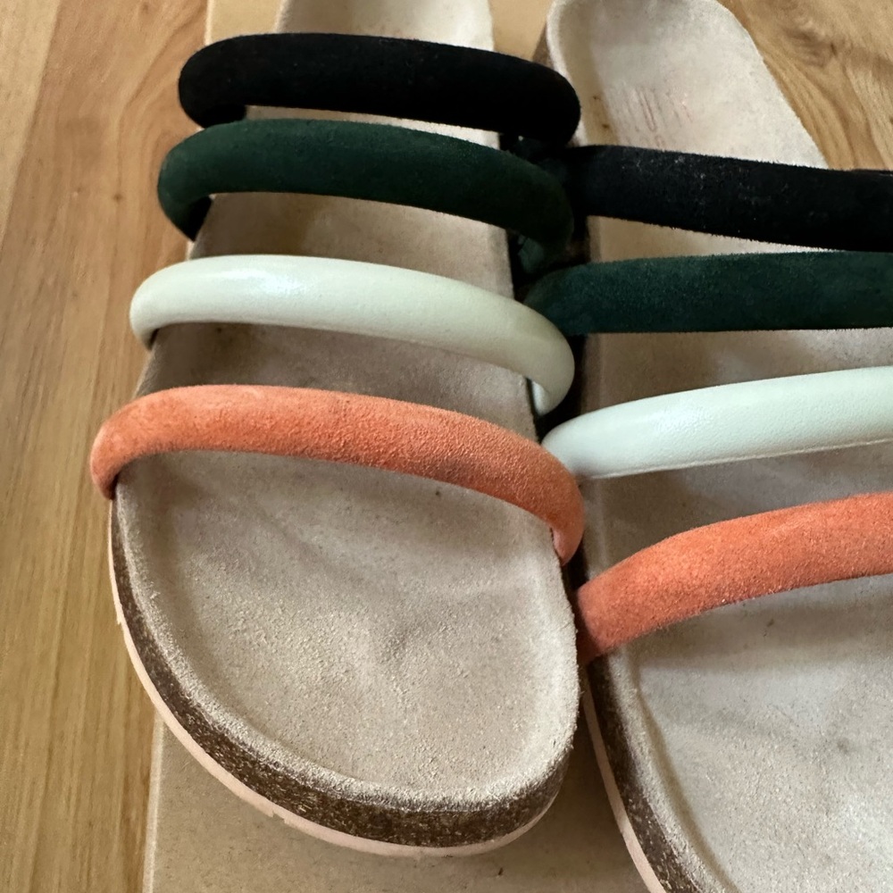 Charlotte Stone Stylish Multicolor Gloria Slide Sandals - Picture 2 of 10